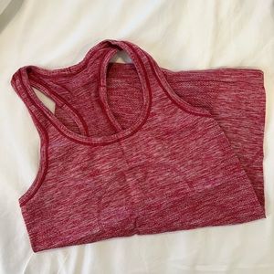 Lululemon swiftly tech racerback size 4 in heather red